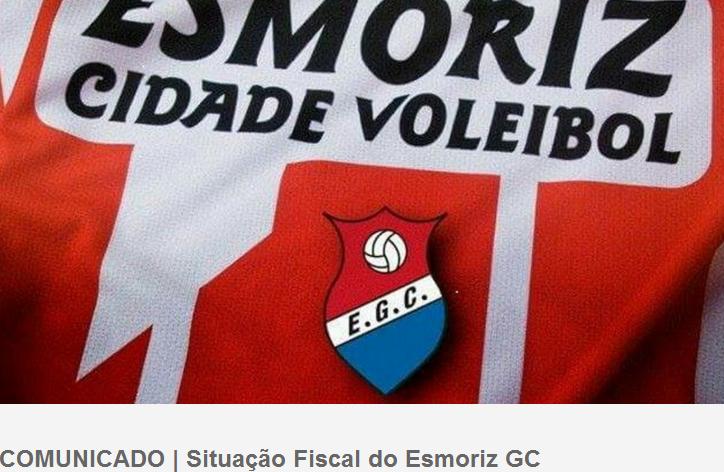 Equipas séniores do Esmoriz GC despromovidas para o 2.º escalão