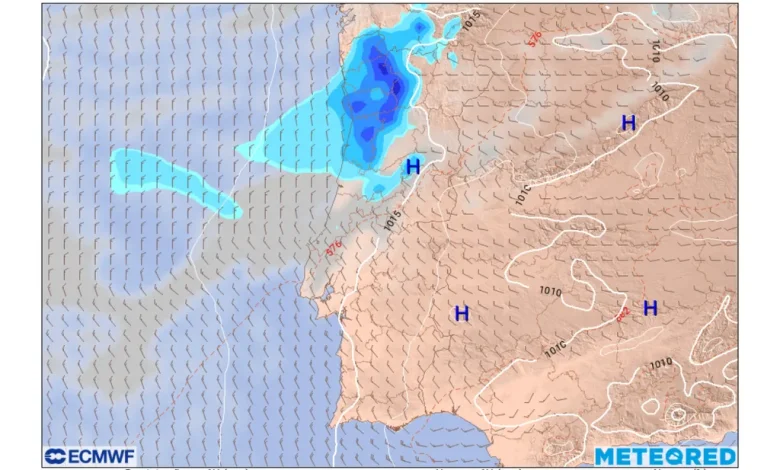 Uma frente polar em Agosto? Sim, é verdade