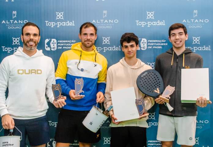 Dupla do Ovar Padel finalista no Open Altano