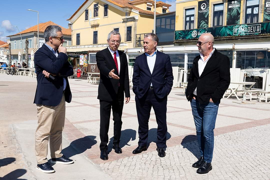 Secretário de Estado do Ambiente em Ovar analisa defesa da costa e Barrinha de Esmoriz