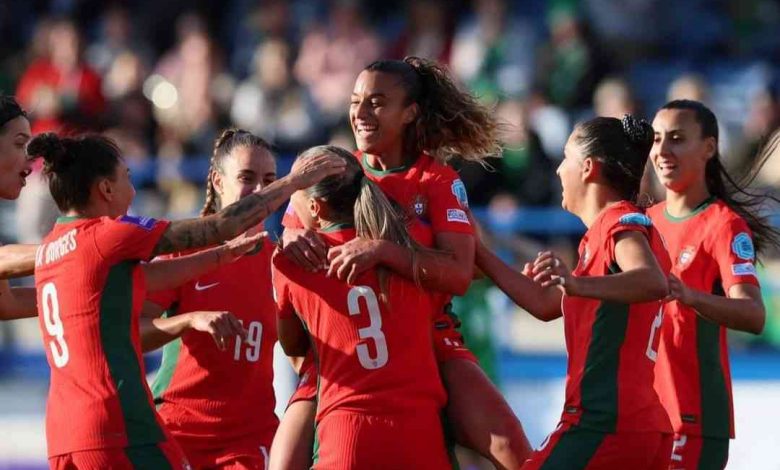 Andreia Norton marcou o golo que apura Portugal