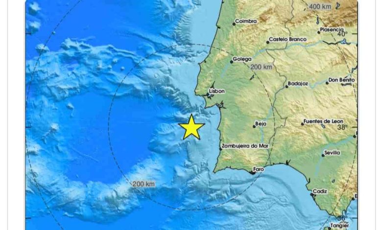 Sismo de magnitude 5.3 também sentido na região de Ovar