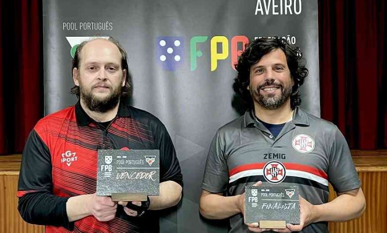 Nélson Reis na final de Pool Português – 2.ª Divisão de Aveiro