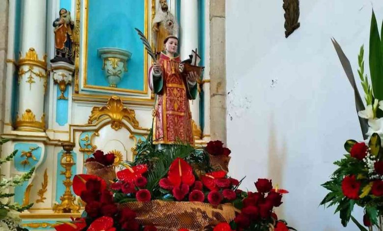 São Vicente de Pereira: População presta tributo ao Santo Padroeiro