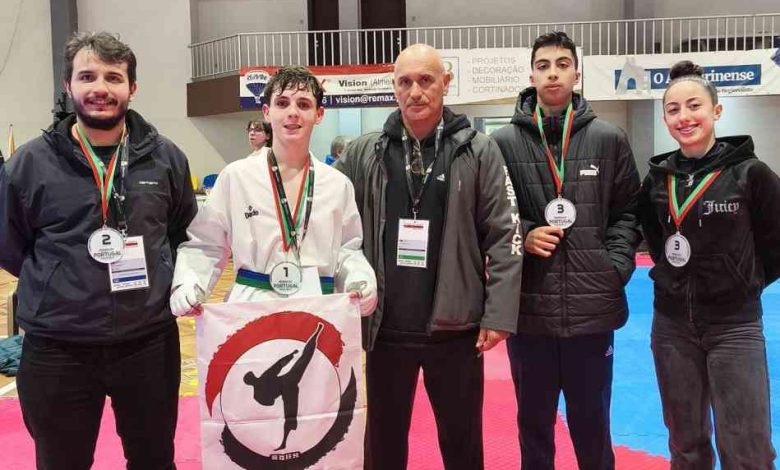 Quatro medalhas para Ovar no Campeonato Nacional Taekwondo