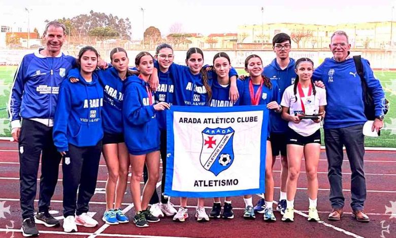 Arada Atlético Clube é Campeão Distrital de Estafetas